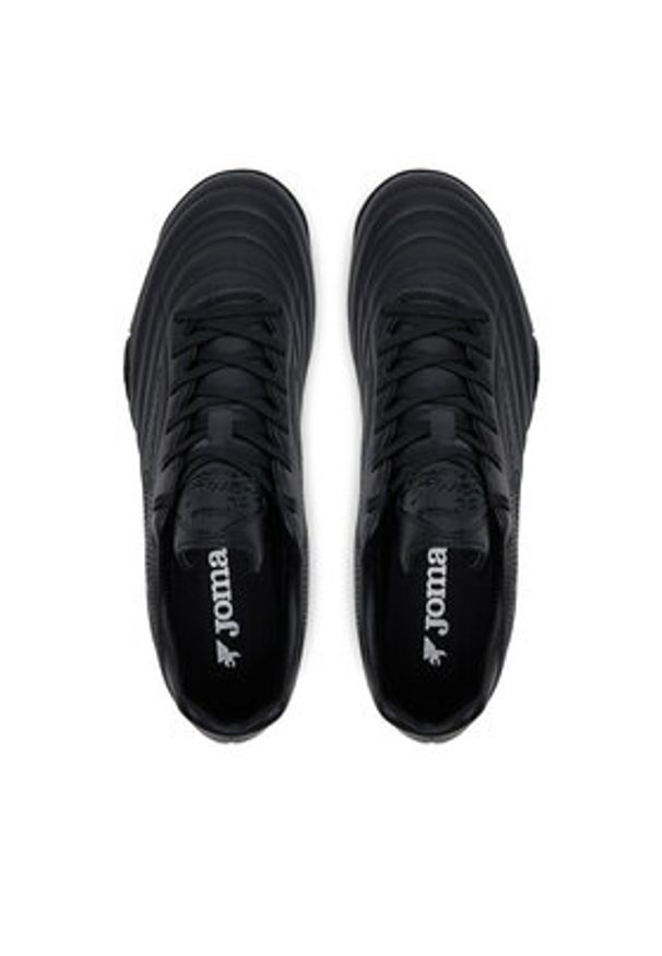 Joma Buty do piłki nożnej Aguila 2521 AGUS2521TF Czarny. Kolor: czarny. Materiał: skóra