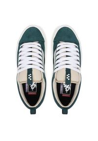 Vans Tenisówki Skate Old Skool 36 + VN000D5REKD1 Zielony. Kolor: zielony. Materiał: zamsz, skóra #7