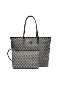Guess Torebka G Wave II HWJT86 81290 Czarny. Kolor: czarny. Materiał: skórzane