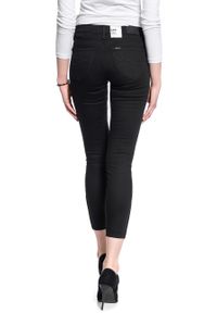 Lee - SPODNIE DAMSKIE LEE SCARLETT CROPPED BLACK RINSE L30CFS47 #3