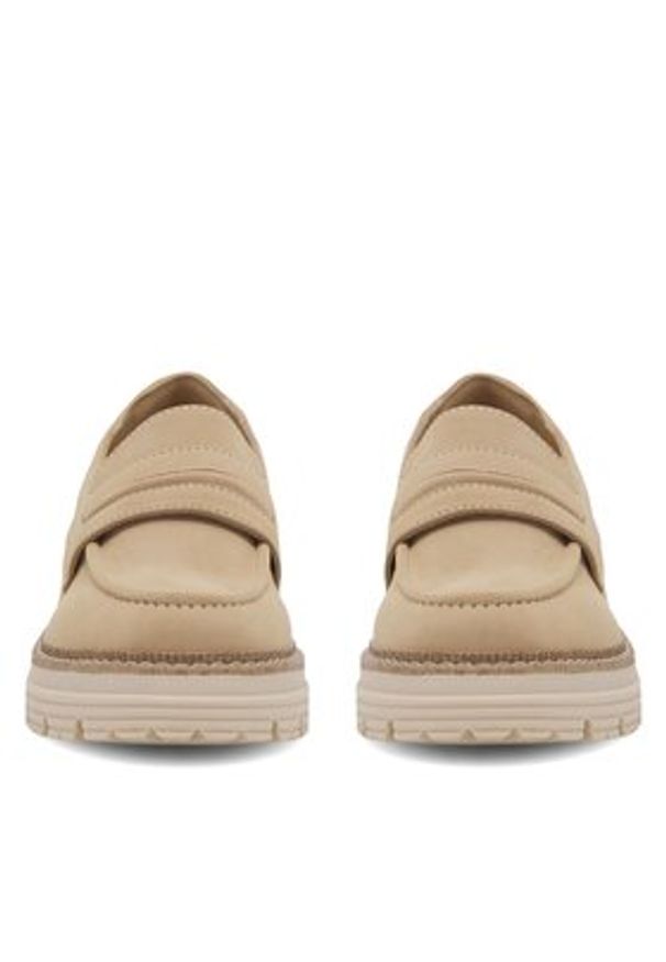Jenny Fairy Loafersy MOLLIE WS6211-07 Beżowy. Kolor: beżowy. Materiał: materiał