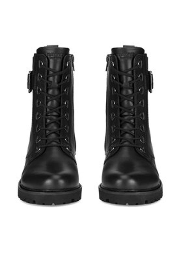 Remonte Botki D8668-00 Czarny. Kolor: czarny. Materiał: skóra