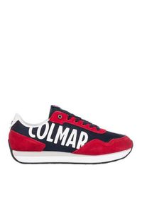 Buty do chodzenia męskie Colmar Dexter Loud. Zapięcie: sznurówki. Kolor: czerwony, wielokolorowy. Materiał: skóra, zamsz, materiał, tkanina, nylon, guma, syntetyk. Szerokość cholewki: normalna. Sport: turystyka piesza