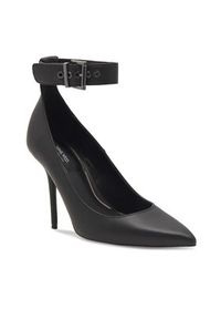 Nine West Szpilki SJ1487-2 Czarny. Kolor: czarny. Materiał: skóra. Obcas: na szpilce #4