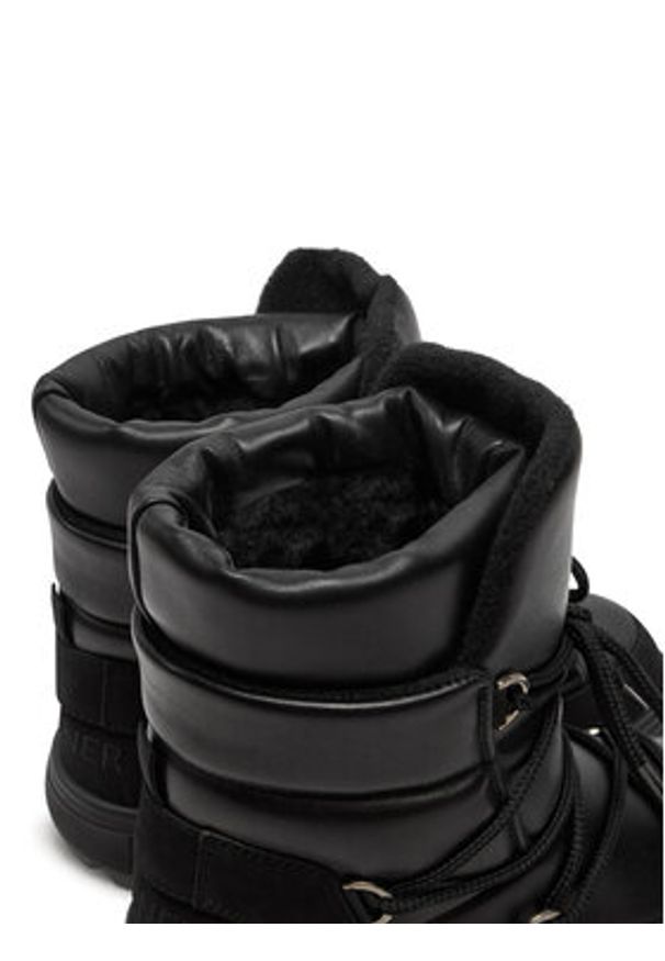 Bogner Śniegowce Chamonix S 11 A 22446913 Czarny. Kolor: czarny. Materiał: skóra