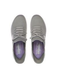 skechers - Skechers Sneakersy Summits-New Daily 150263/GYLV Szary. Kolor: szary. Materiał: materiał #3
