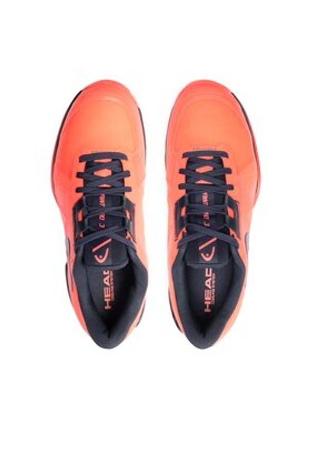 Head Buty do tenisa Sprint Pro 3.5 Clay 273163 Koralowy. Kolor: pomarańczowy. Materiał: materiał. Sport: bieganie, tenis