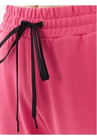Pinko Spodnie dresowe Carico 100371 A162 Różowy Relaxed Fit. Kolor: różowy. Materiał: bawełna #3