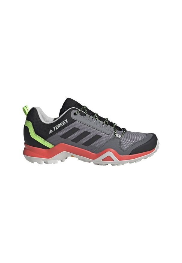 Adidas - Buty trekkingowe męskie TERREX AX3 FU7826. Zapięcie: sznurówki. Materiał: materiał, guma, syntetyk. Szerokość cholewki: normalna. Model: Adidas Terrex