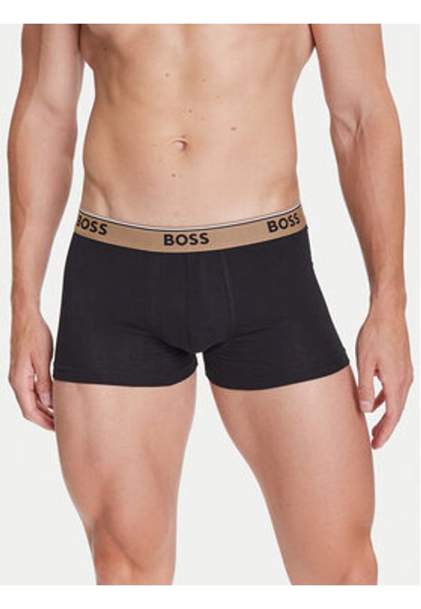 BOSS Komplet bokserek 50531684 Czarny. Kolor: czarny. Materiał: bawełna