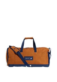 Adidas - 4ATHLTS Duffel Bag Medium. Kolor: wielokolorowy, brązowy, biały. Materiał: materiał. Sport: fitness #1
