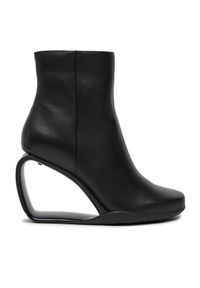 United Nude Botki Mobius Bootie 1085801192 Czarny. Kolor: czarny. Materiał: skóra #1