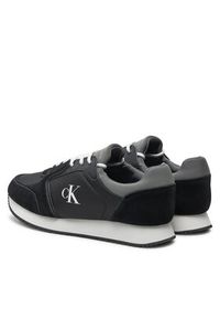Calvin Klein Jeans Sneakersy Retro Sock Runner Mg Wmm YM0YM01152 Czarny. Kolor: czarny. Materiał: skóra #6