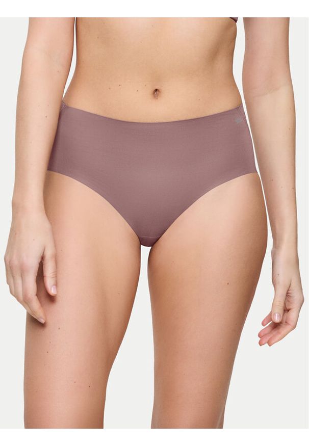Triumph Figi klasyczne z wysokim stanem Flex Smart 10213145 Brązowy. Stan: podwyższony. Kolor: brązowy. Materiał: syntetyk