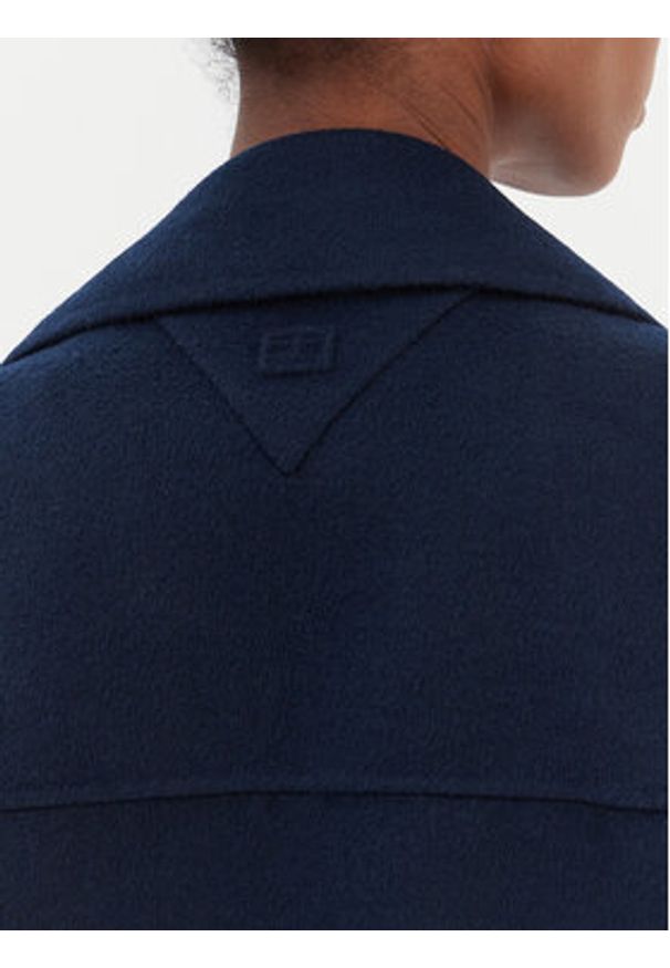 TOMMY HILFIGER - Tommy Hilfiger Kurtka przejściowa WW0WW47759 Granatowy Relaxed Fit. Kolor: niebieski. Materiał: syntetyk