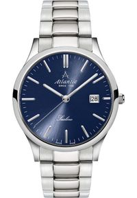 Zegarek Atlantic Męski Sealine 62346.41.51 Szafirowe szkło srebrny. Kolor: niebieski, srebrny, wielokolorowy #1