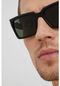 Ray-Ban Okulary przeciwsłoneczne 0RB2191 kolor czarny. Kształt: prostokątne. Kolor: czarny #5