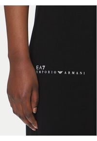 EA7 Emporio Armani Spodnie dresowe 7W000281 AF12501 UC001 Czarny Regular Fit. Kolor: czarny. Materiał: syntetyk #4