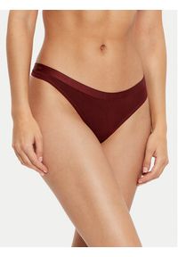 Calvin Klein Underwear Komplet 5 par stringów Thong 5pk 000QD5247E Kolorowy. Materiał: bawełna. Wzór: kolorowy #8