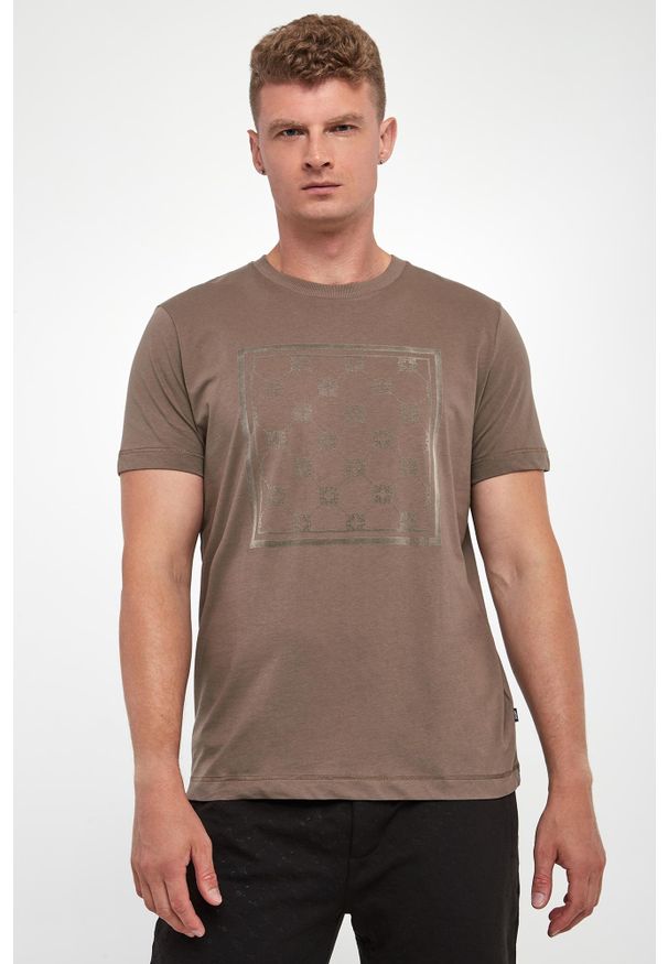 T-shirt męski z logo Bajo JOOP!