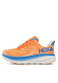 HOKA - Hoka Buty do biegania Clifton 9 1127895 Pomarańczowy. Kolor: pomarańczowy. Materiał: materiał #4