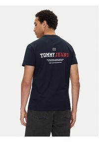 Tommy Jeans T-Shirt Dna Graphic DM0DM20815 Granatowy Regular Fit. Kolor: niebieski. Materiał: bawełna #4