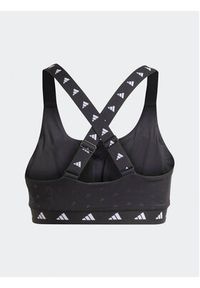 Adidas - adidas Biustonosz sportowy PowerImpact Luxe Training Medium-Support Bra HS7264 Czarny. Kolor: czarny. Materiał: syntetyk #4