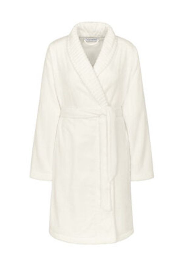 Triumph Szlafrok Robes 10216526 Biały. Kolor: biały. Materiał: syntetyk