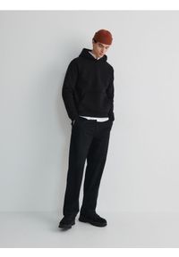 Reserved - Spodnie chino - czarny. Kolor: czarny. Materiał: bawełna