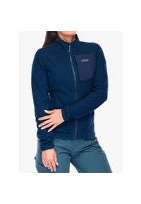 Bluza rozpinana damska Rab Tecton Jacket. Kolor: niebieski