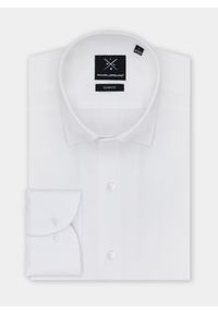 Pako Lorente - PAKO LORENTE – Koszula męska w kolorze białym P21WF-1X-174-B. Typ kołnierza: kołnierzyk klasyczny. Kolor: biały. Materiał: elastan, bawełna. Długość rękawa: długi rękaw. Długość: długie. Wzór: gładki. Styl: elegancki, klasyczny #6