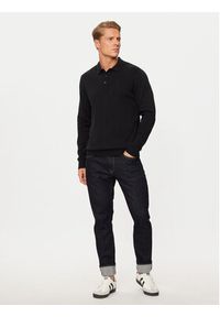 Jack & Jones - Jack&Jones Sweter Fred 12258582 Czarny Regular Fit. Kolor: czarny. Materiał: bawełna