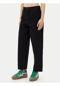 Volcom Jeansy Wellow B1912301 Czarny Loose Fit. Kolor: czarny
