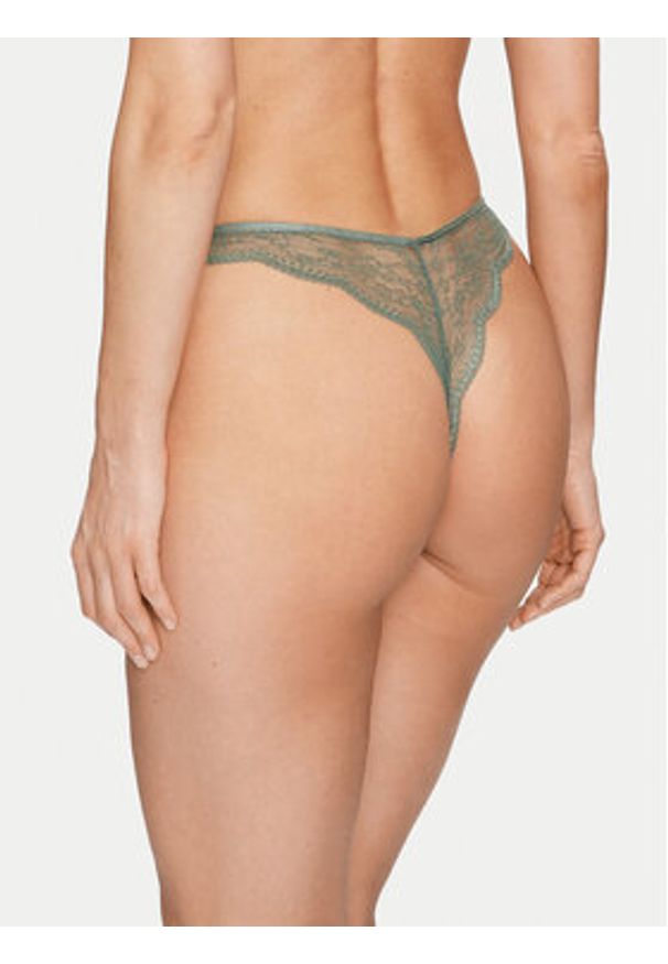 Hunkemöller Figi brazylijskie Isabelle 204685 Zielony. Kolor: zielony. Materiał: syntetyk
