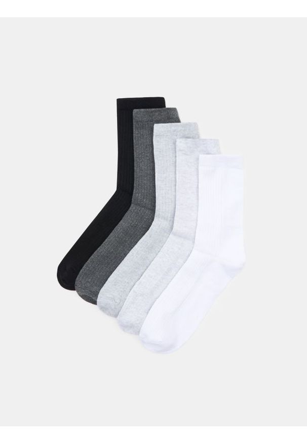 Sinsay - Skarpetki 5 pack - wielobarwny