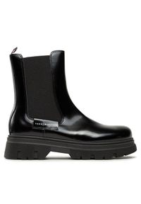 TOMMY HILFIGER - Kozaki Tommy Hilfiger. Kolor: czarny