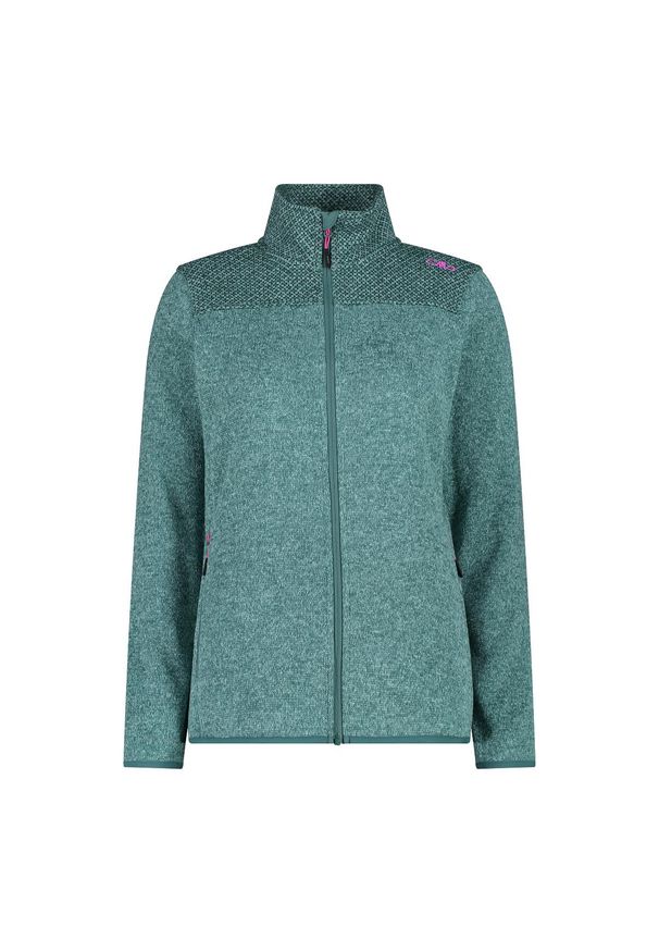 Bluza damska turystyczna CMP 35H5956. Kolor: zielony. Styl: sportowy. Sport: turystyka piesza