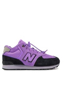 New Balance Sneakersy PV574HXG Fioletowy. Kolor: fioletowy. Materiał: zamsz, skóra. Model: New Balance 574 #1