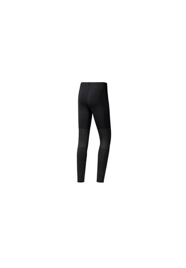 Spodnie sportowe męskie Reebok Run Tight. Kolor: czarny. Długość: długie. Sport: bieganie