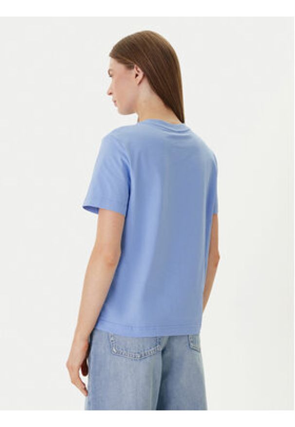 Calvin Klein T-Shirt 20s Classic Logo LV147C857G Niebieski Regular Fit. Kolor: niebieski. Materiał: bawełna