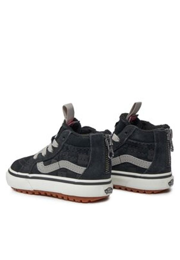 Vans Sneakersy Td Sk8-Hi Zip Mte-1 VN0A5HZ3BMA1 Czarny. Kolor: czarny. Materiał: skóra. Model: Vans SK8
