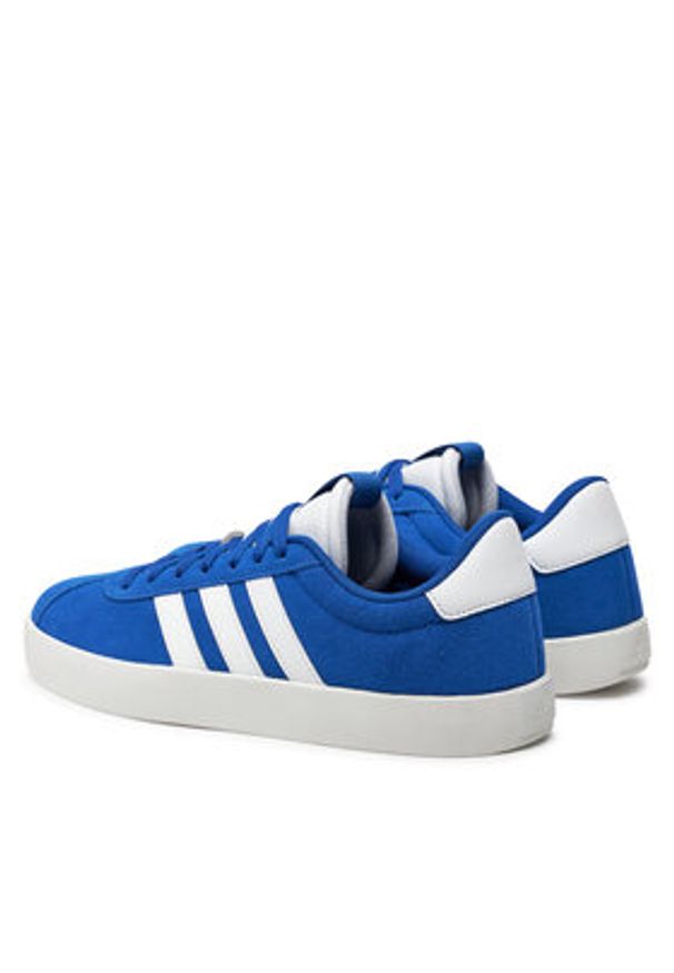 Adidas - adidas Sneakersy Vl Court 3.0 IF4458 Niebieski. Kolor: niebieski. Materiał: skóra, zamsz