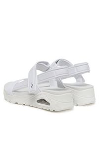 skechers - Skechers Sandały Uno-Summer Stand2 119813/WHT Biały. Kolor: biały. Materiał: materiał #3