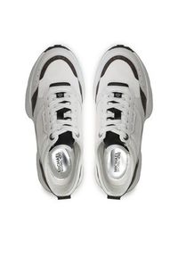 MICHAEL Michael Kors Sneakersy Flynn Trainer 43S3FYFS7D Biały. Kolor: biały. Materiał: materiał