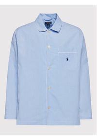 Polo Ralph Lauren Piżama 714514095001 Błękitny Regular Fit. Kolor: niebieski. Materiał: bawełna #3