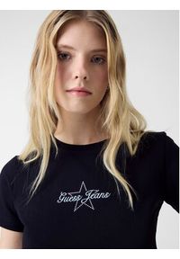 Guess Jeans T-Shirt 180635 Czarny Classic Fit. Kolor: czarny #3