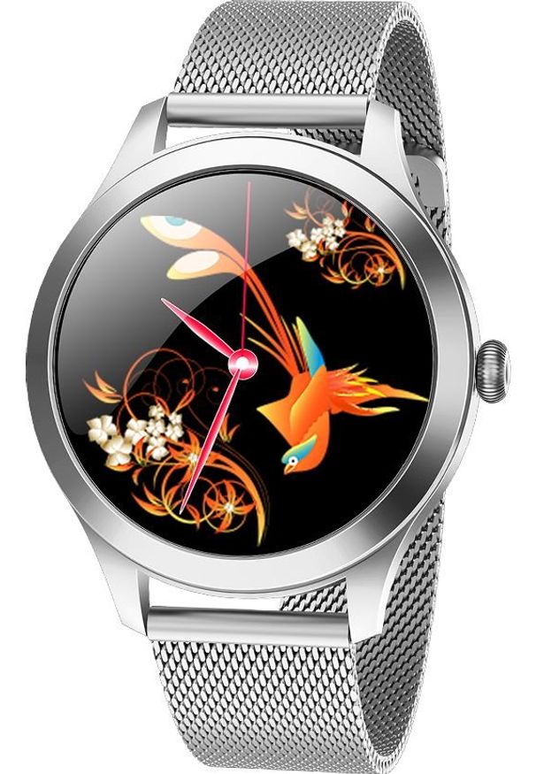 Smartwatch Gino Rossi SW014-1 Srebrny. Rodzaj zegarka: smartwatch. Kolor: srebrny