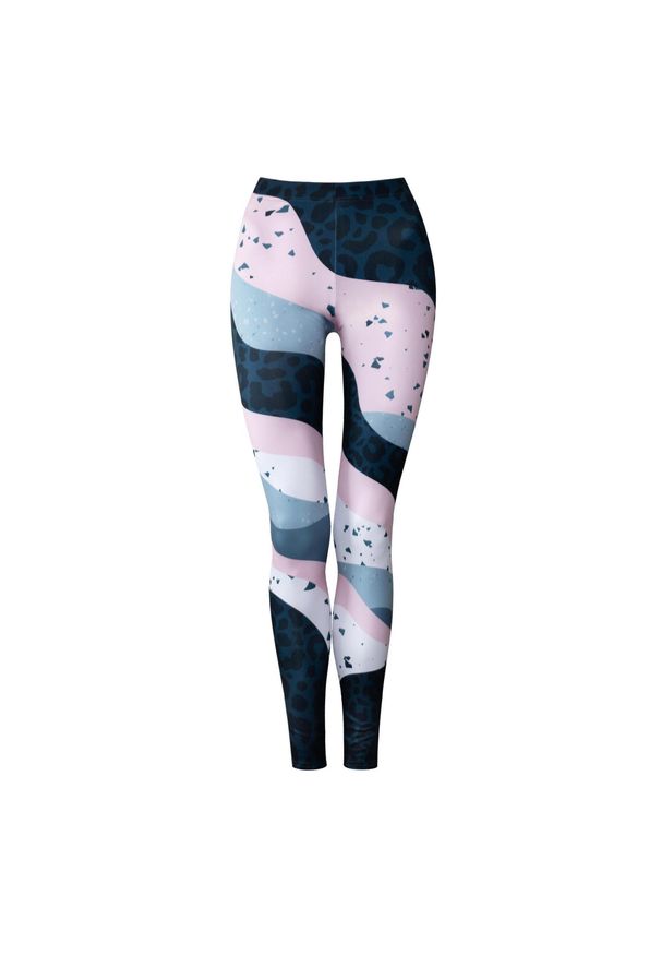 Legginsy sportowe damskie DEEP TRIP Koty. Kolor: wielokolorowy