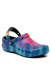 Crocs Klapki Bistro Graphic Clog 204044 Granatowy. Kolor: niebieski #3