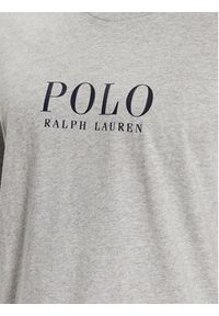 Polo Ralph Lauren T-Shirt 714899613006 Szary Regular Fit. Typ kołnierza: polo. Kolor: szary. Materiał: bawełna #3
